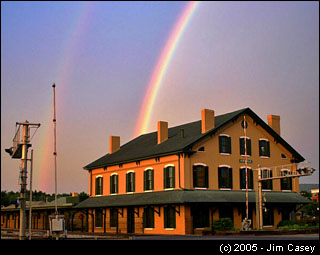 Huntsville Depot Museum Rainbow