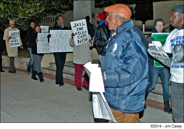 Huntsville's Ferguson Protesters: Jail The Killer Cop!